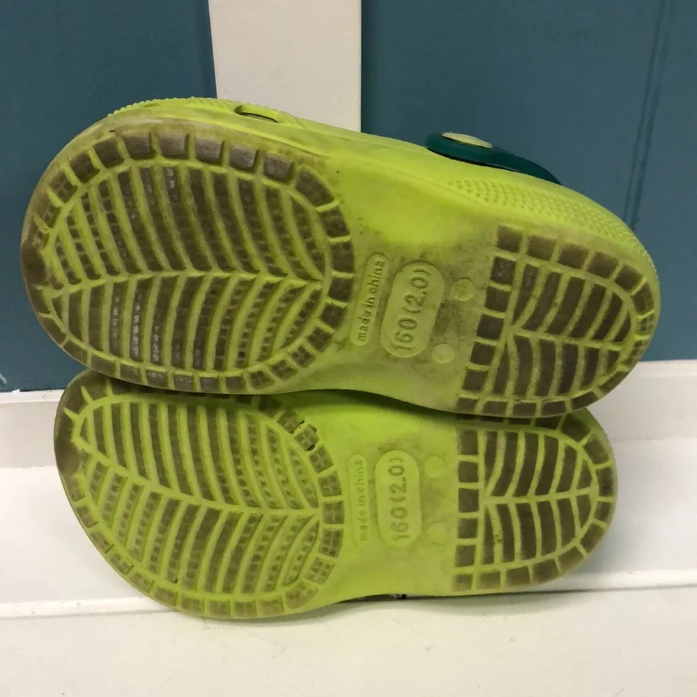 Children Territory kids slipper Dinosaur rubber water shoes sandals size 2